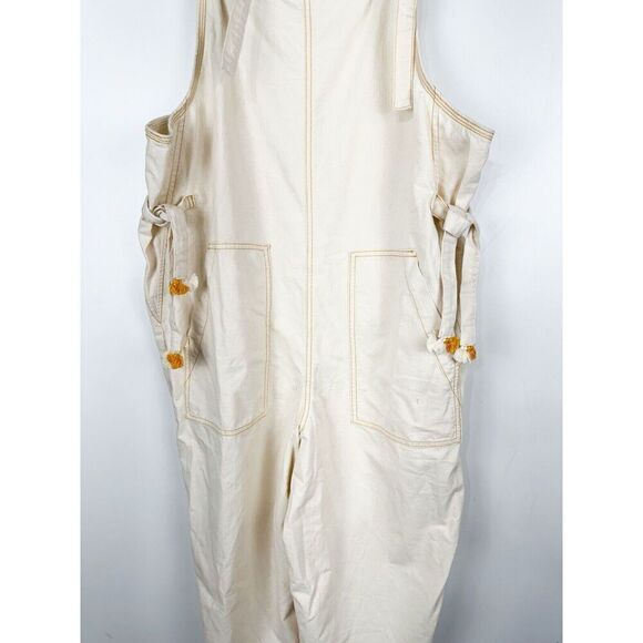 Madewell Tassel-Tie Overalls Large - Picture 8 of 9